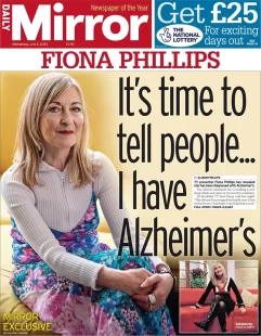 Daily Mirror – It’s time to tell people … I have Alzheimer’s