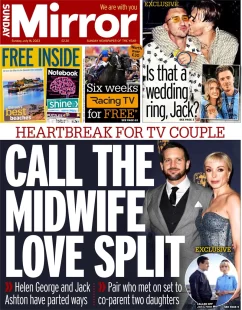 Sunday Mirror – Call the Midwife love split 