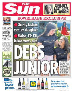 The Sun – Debs junior 