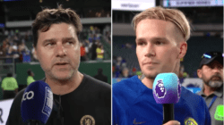 Mykhailo Mudryk and Mauricio Pochettino react as Ukrainian finally scores for Chelsea