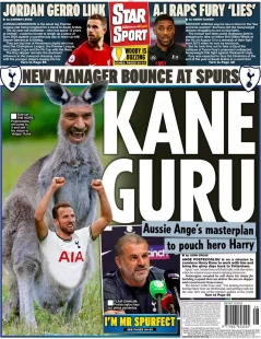 Star Sport – New manager bounce at Spurs: Kane Guru