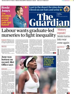 The Guardian – Labour wants graduate-led nurseries to fight inequality 