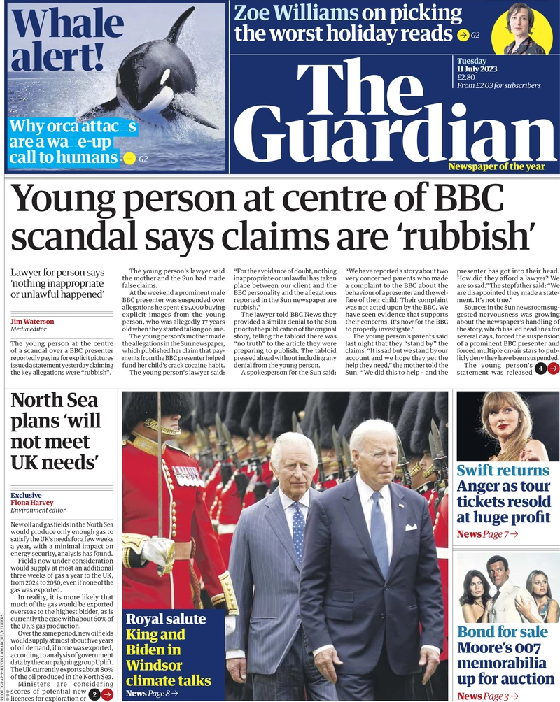 The Guardian - Young person at centre of BBC scandal says claims are ‘rubbish’