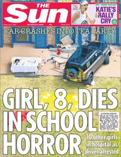 The Sun – Girl dies in school horror 