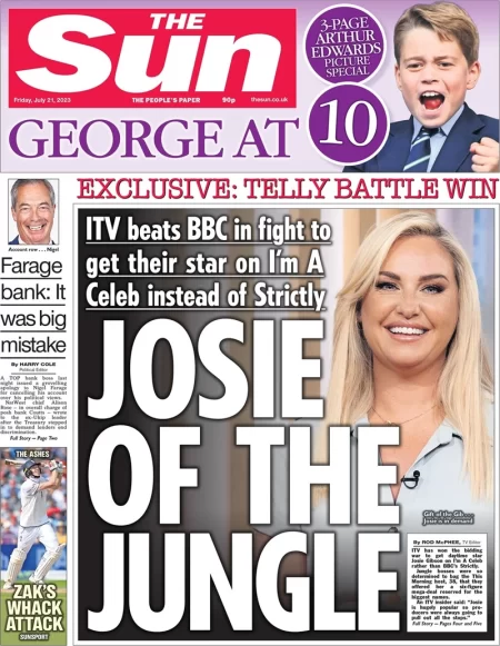 The Sun - Josie of the jungle