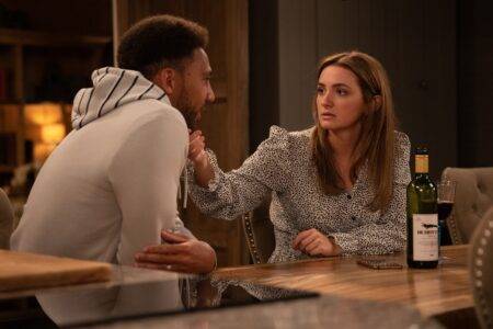 Emmerdale spoilers: Out of control Gabby punches Billy – then tries to kiss him