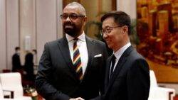 Disengaging with China not credible, says James Cleverly