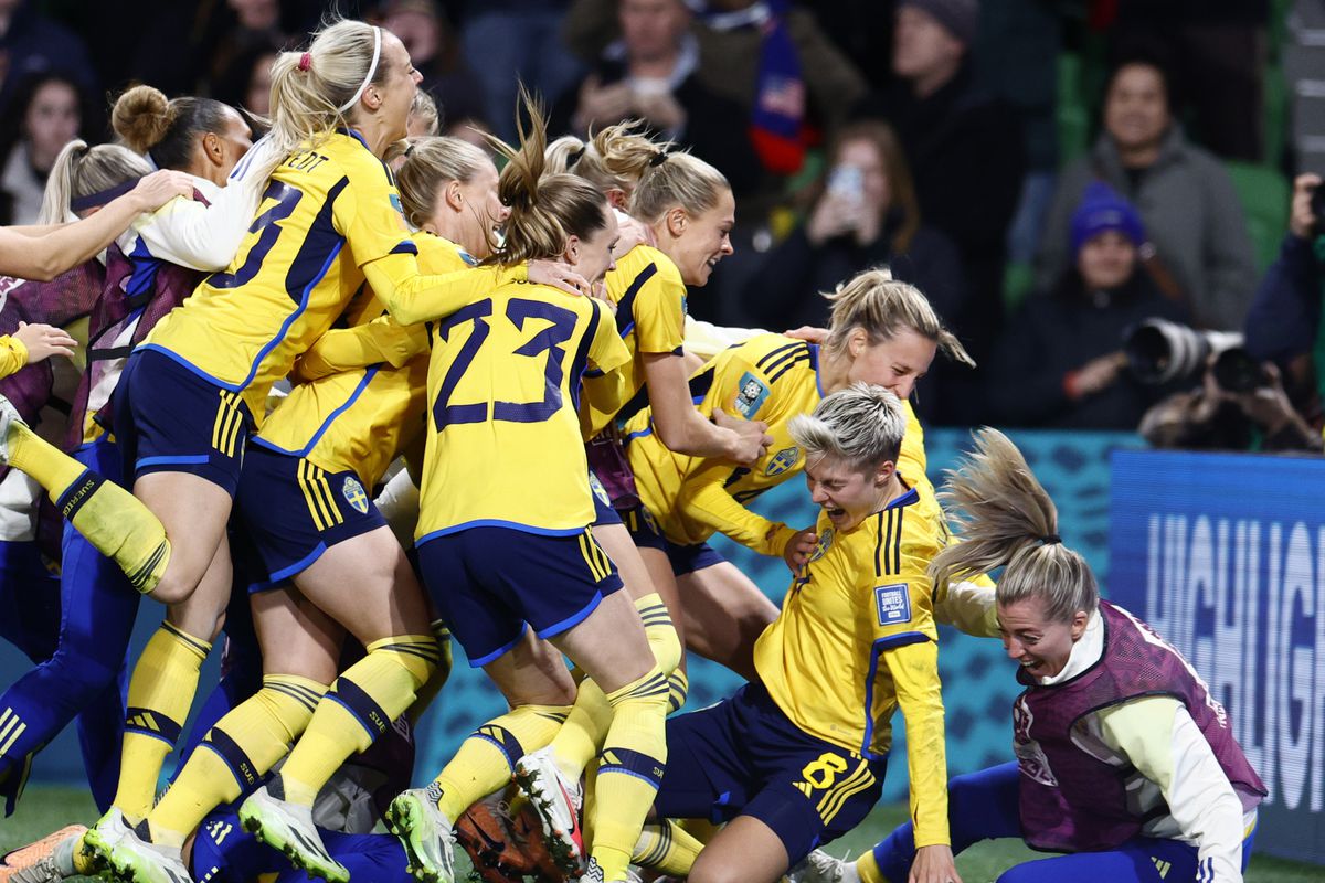 Japan 1-2 Sweden: Former champions toppled as Sweden book semi-finals place