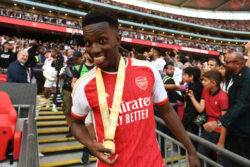 Arteta explains decision to drop Gabriel and select Eddie Nketiah