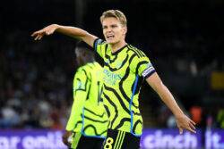 Mikel Arteta ‘surprised’ by Arsenal skipper Martin Odegaard’s decision to take penalty vs Crystal Palace