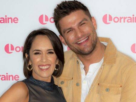 Janette Manrara and Aljaz Skorjanec leave hospital with baby daughter in adorable pic