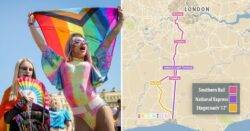 How to get to Brighton Pride from London after trains were cancelled