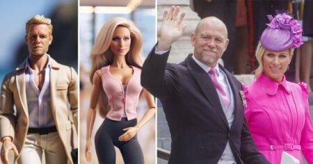 Zara Phillips and Mike Tindall transform into Barbie and Ken to celebrate 12 years of marriage