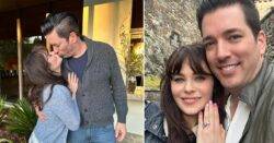 Zooey Deschanel engaged to Property Brothers star Jonathan Scott – and the ring is stunning