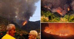 Map shows where Tenerife wildfires are spreading after mass evacuations