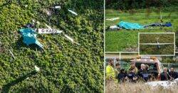 Pilot killed in horror mid-air crash between two gliders