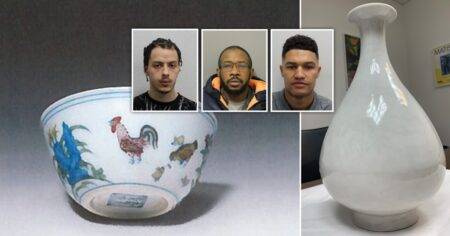 Three convicted after stealing £2,000,000 Ming Dynasty vase in museum raid