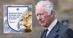 King Charles sends inspirational message to England’s Lionesses before World Cup final