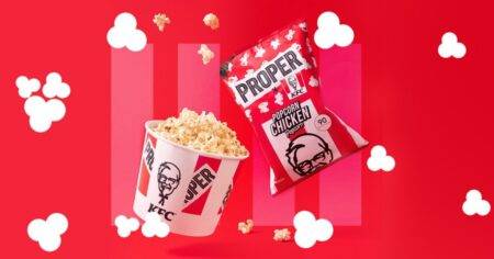 You can now get KFC flavoured popcorn that’s finger-lickin’ good