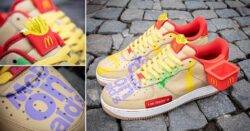 Artist creates McDonald’s inspired trainers — complete with dip holder