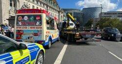 Ice cream van seized by police after charging customers £7 for 99 flake