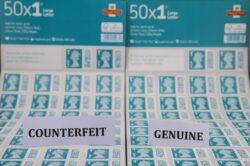 Fears over fraudulent stamps after customers told theirs are ‘not genuine’