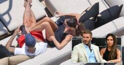 David and Victoria Beckham cosy up on lavish yacht after marking 24th wedding anniversary