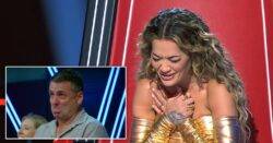 The Voice Australia coach Rita Ora overcome with emotion as dad sheds tears of pride watching daughter’s audition