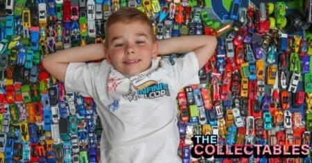 Meet Charlie, the eight-year-old young carer who has 751 Hot Wheels cars