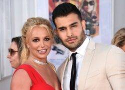 Britney Spears’ husband Sam Asghari ‘claims she gave him a black eye’