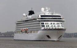 Crew member falls to death from cruise ship docked in Scotland