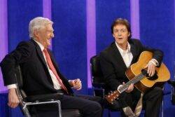 Sir Paul McCartney recalls Sir Michael Parkinson’s input on album cover in touching tribute