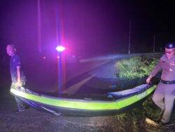 Man, 77, left stranded in snake-infested river after his inflatable kayak got stuck