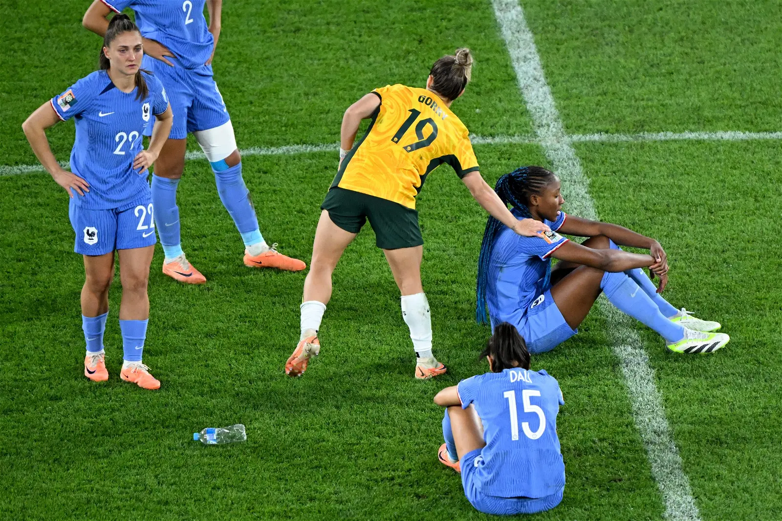 2023 World Cup: Australia beat France on penalties to reach semi-finals