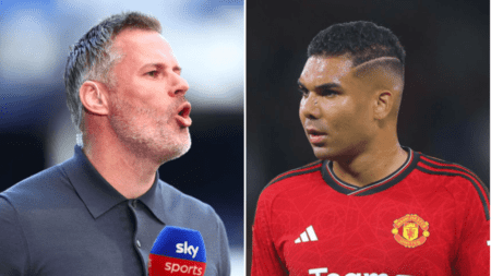 Jamie Carragher says Casemiro was a ‘panic buy’ from Manchester United and is not on the level of rival midfielders