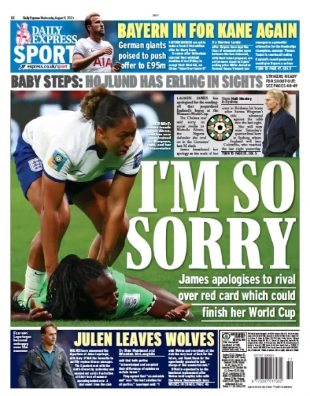 Express Sport – I’m so sorry 