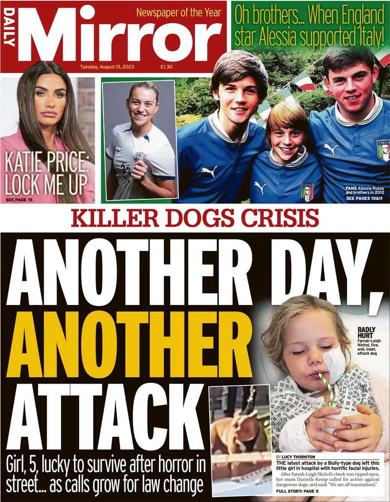 Daily Mirror - Another day, another attack