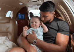 Fans melt over Tommy Fury cuddling daughter Bambi and the size difference between these two humans is stark