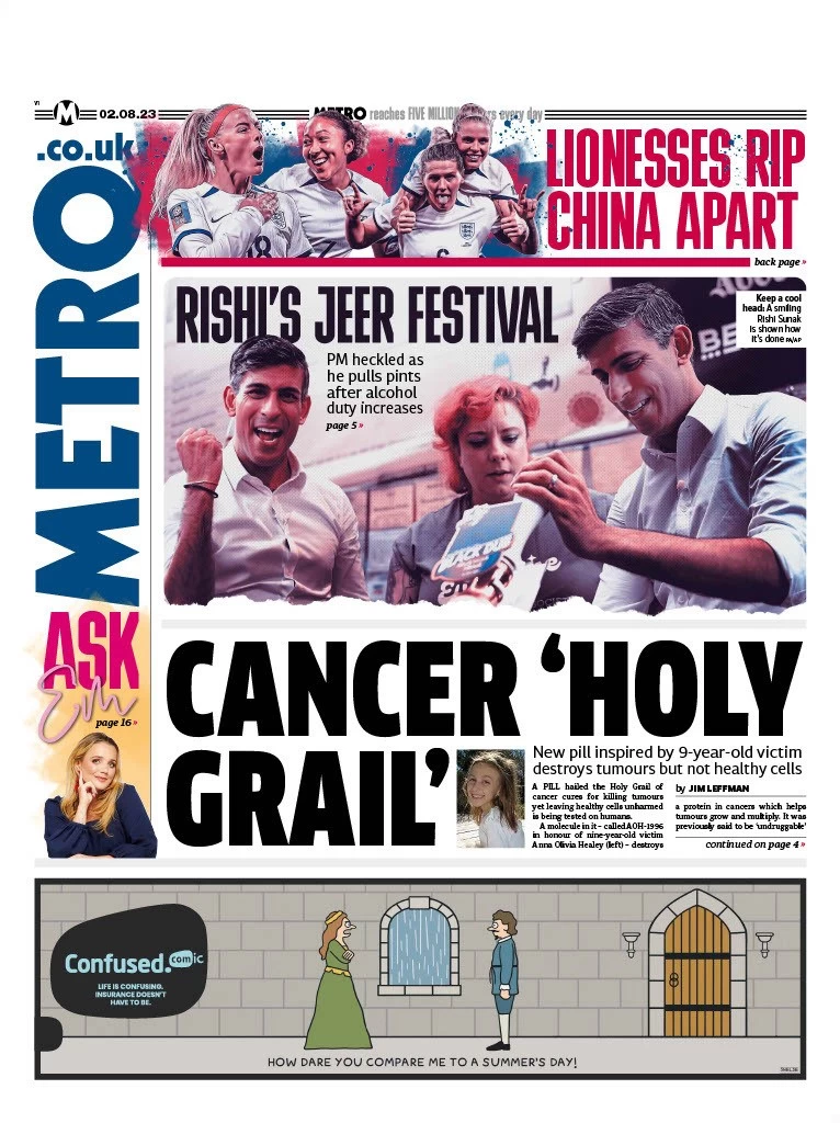 Metro - Cancer ‘holy grail’