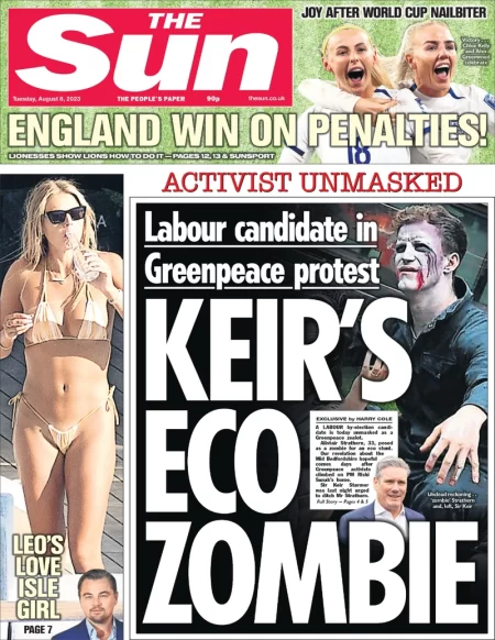 The Sun - Keir’s eco mob