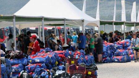 All scouts leaving South Korea camp as typhoon looms