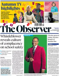 The Observer – Whistleblower reveals culture of complacency on school safety 