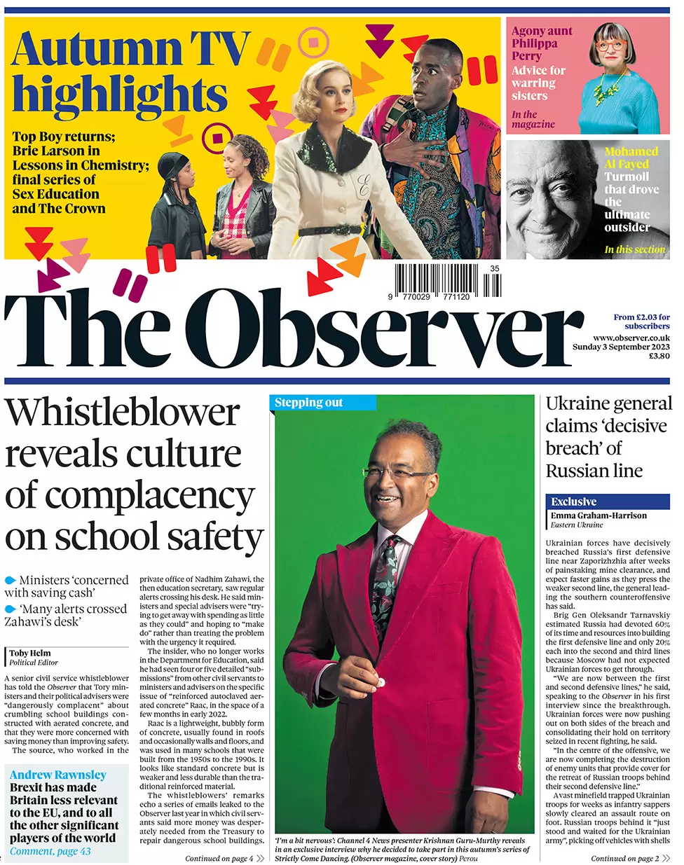 The Observer - Whistleblower reveals culture of complacency on school safety