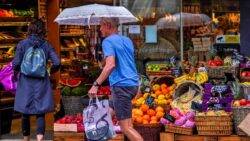 Strikes and wet weather cause UK economy to shrink