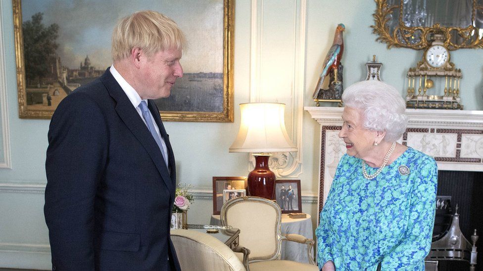 Boris Johnson: Officials discussed raising concerns about former PM to Queen