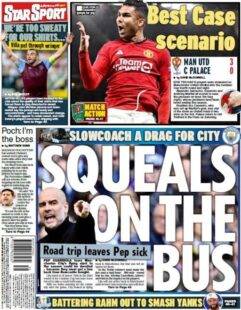 The Daily Star Sport - Squeals on the bus