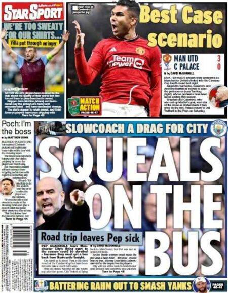 The Daily Star Sport – Squeals on the bus