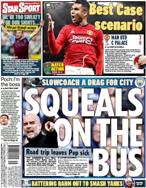 The Daily Star Sport - Squeals on the bus