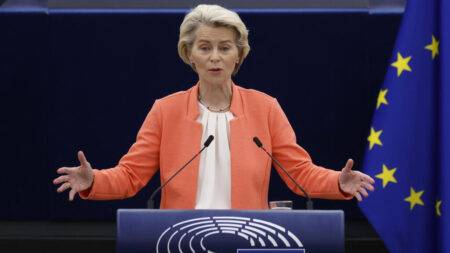 Von der Leyen announces China car probe, presents herself as EU business champion