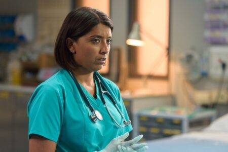 Zoe Hanna returns to Casualty as Sunetra Sarker reprises role